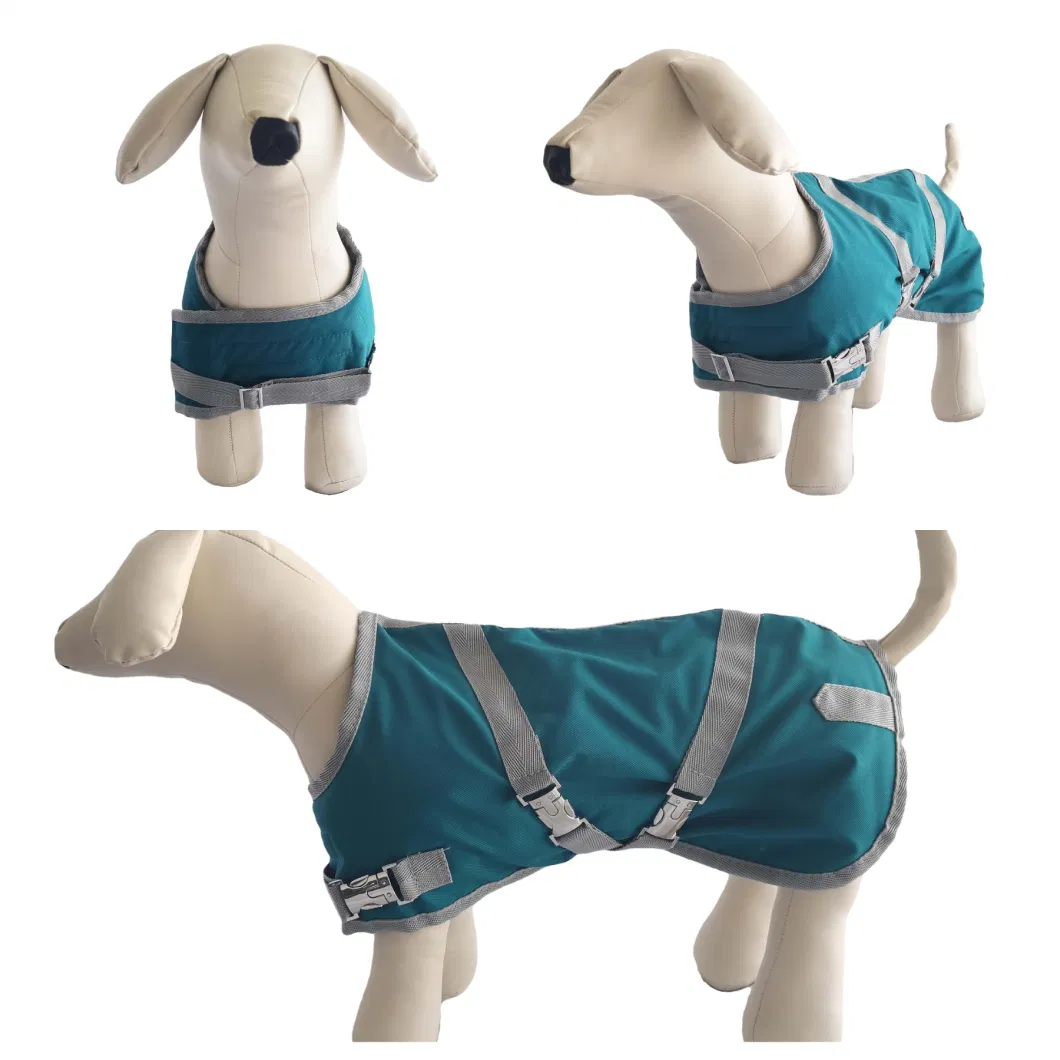 High-Quality Waterproof Windproof Adjustable Metal Buckle Velcro Outdoor Jacket Vest Dog Accessories Apparel Pet Clothes