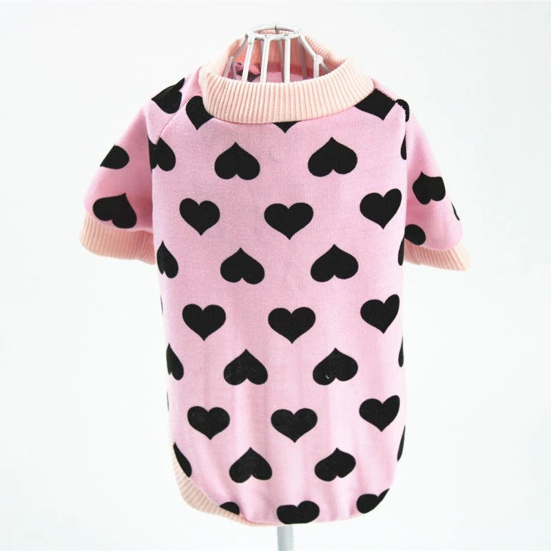 Wholesale Summer Designer Pet T-Shirts 100% Cotton Dog Clothes