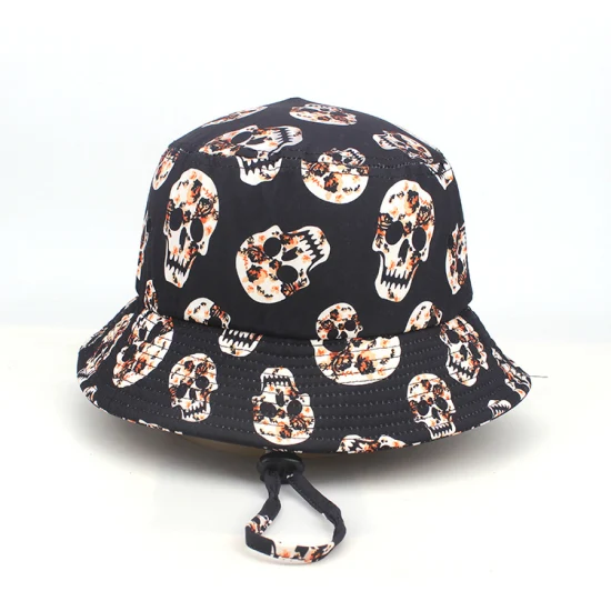 Fashion Designer Bucket Hat Famous Brand Custom Logo Double