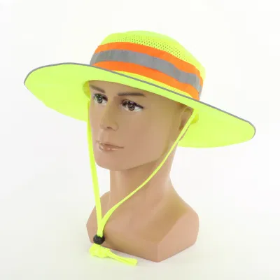 High Visibility Work Wear Bucket Hat